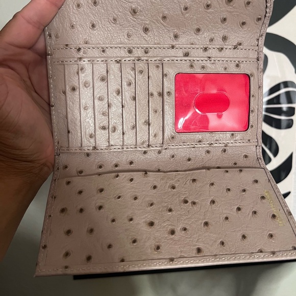 Dooney & Bourke Stone color Clutch Wallet - Picture 3 of 5